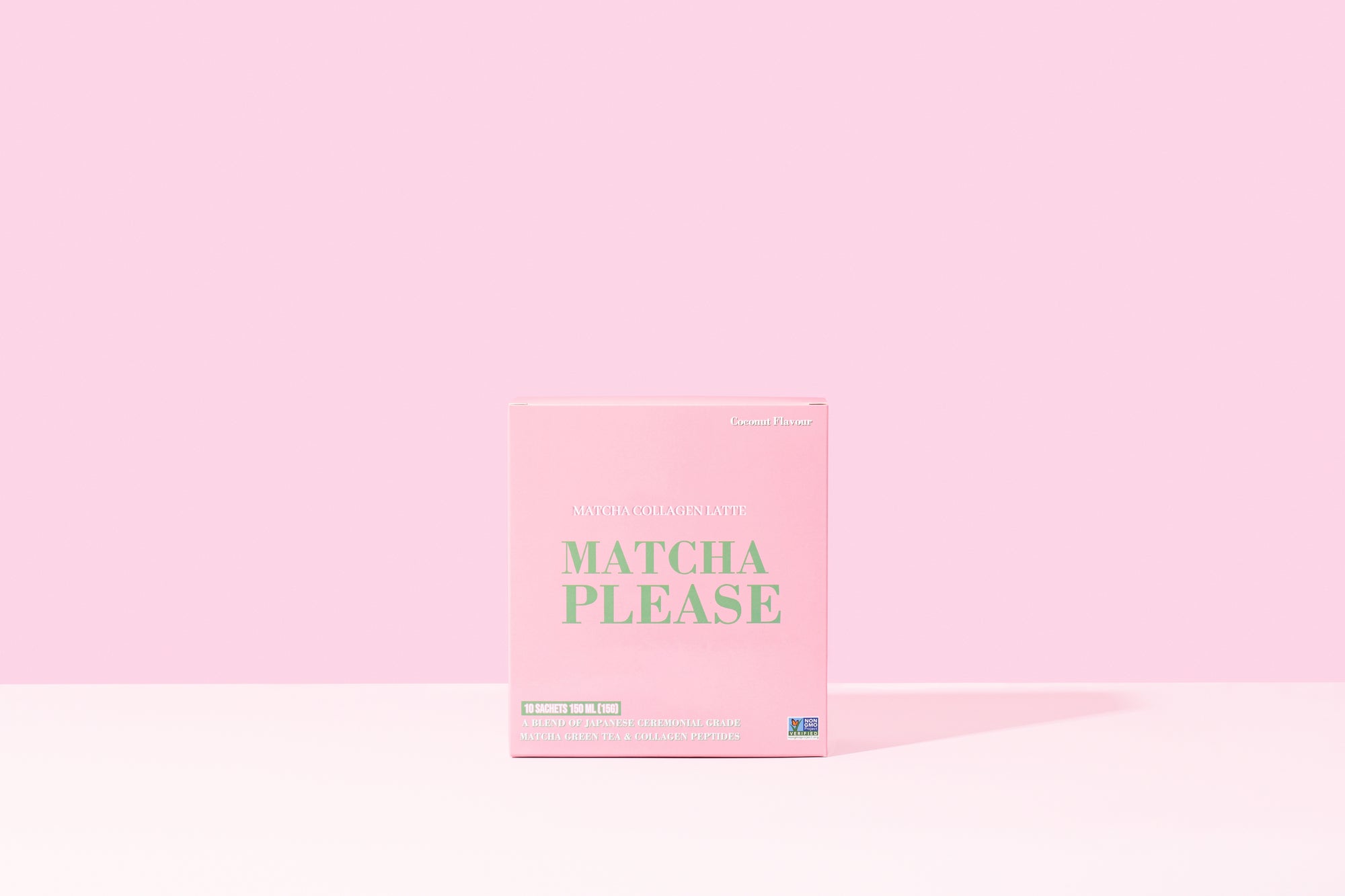 Matcha Collagen Latte - Matcha with Marine Collagen - Coconut Flavour - 10 Sachets / 150g